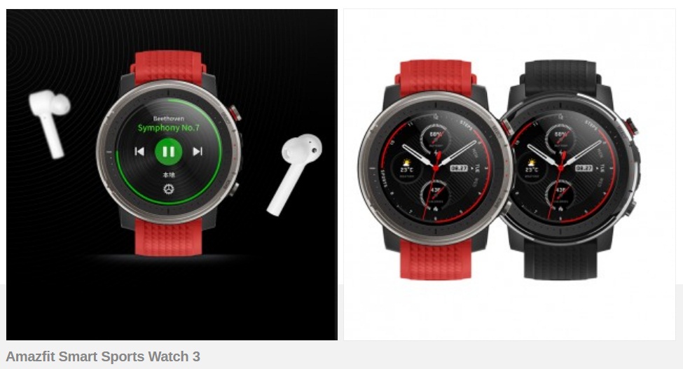 Amazfit GTS Amazfit Smart Sports Watch 3 and Amazfit X