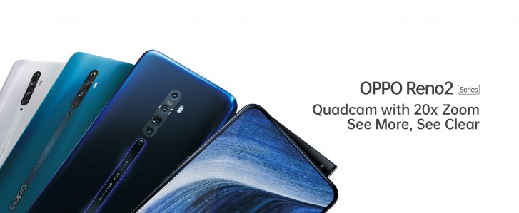 OPPO Reno2 Series Quad-Camrea 20x Zoom