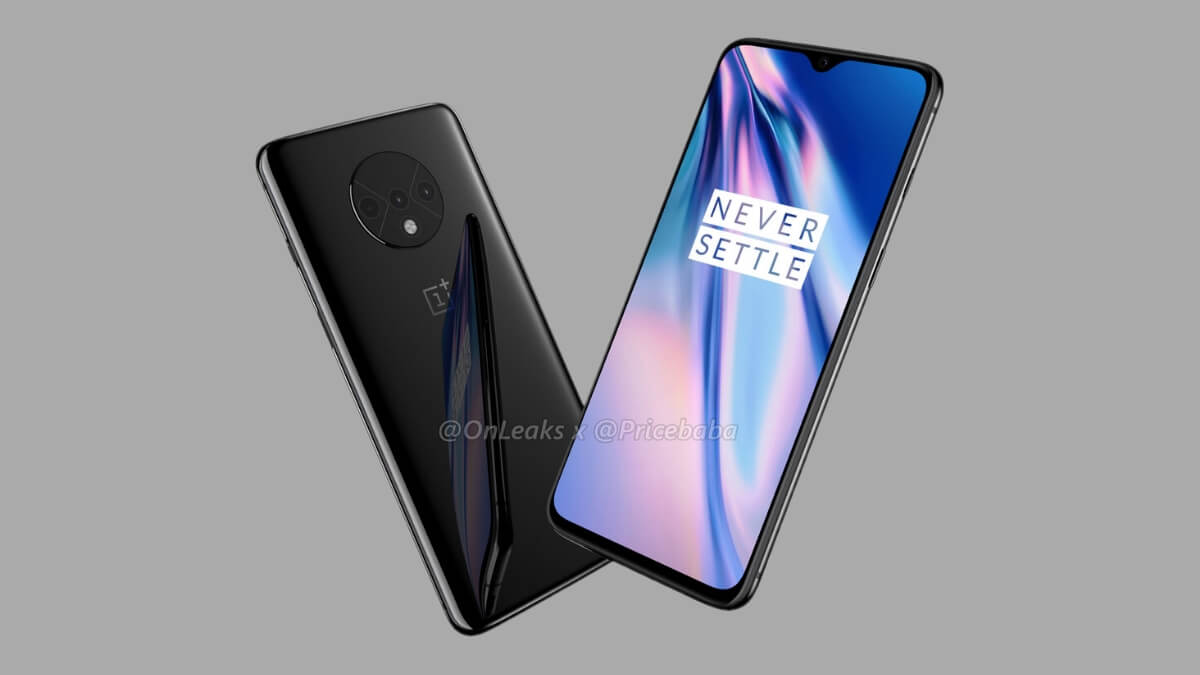 OnePlus 7T leaks with huge rear camera module, familiar front