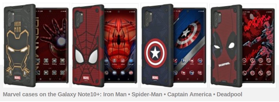Samsung will release Marvel-themed smart covers for the Galaxy Note10