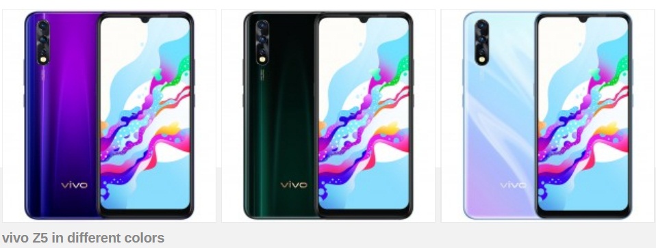vivo Z5 goes official with Snapdragon 712 and 48MP main camera