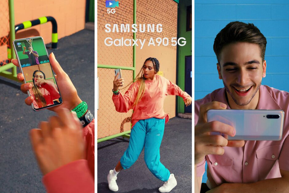 Samsung's lower-cost 5G phone breaks cover in leaked promo videos and retail box