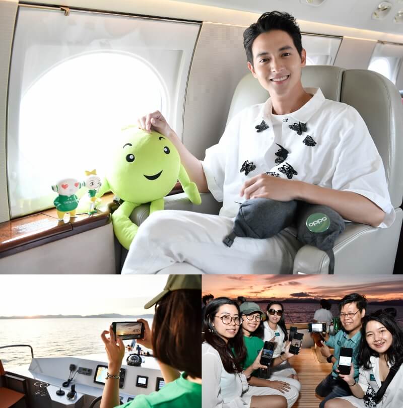 AIS and OPPO Reno Series Exclusive Private Jet