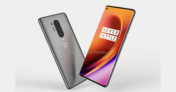 หลุดภาพเรนเดอร์ OnePlus 8 Pro จัดเต็มหน้าจอ Punch-Hole Display พร้อม ...