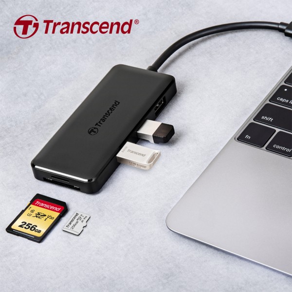 Transcend USB 3.1 Gen 2 Type-C Hub 60W