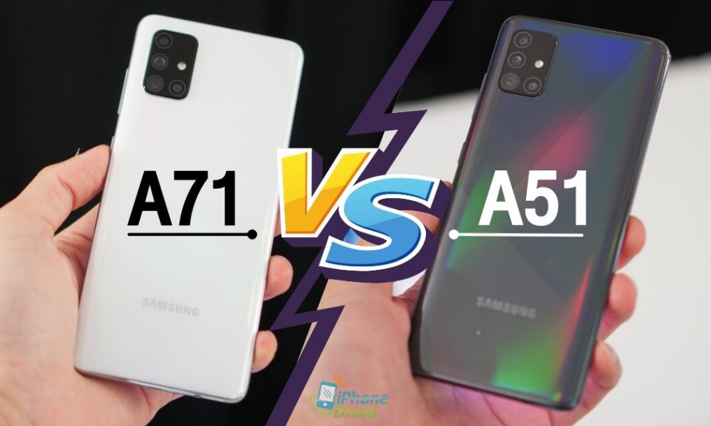 a51 and a71 comparison