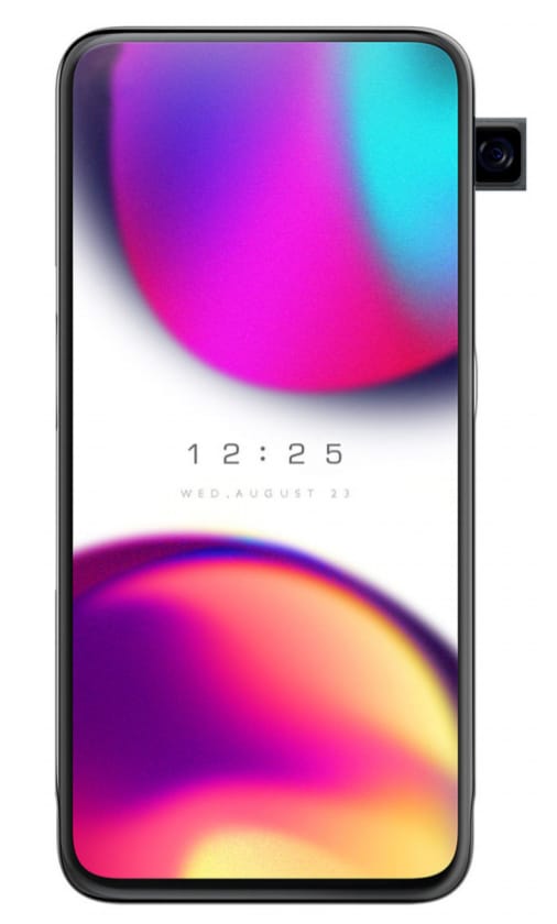 Oppo patents a smartphone design with side pop-up camera