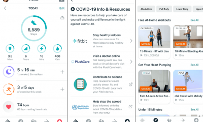 Fitbit COVID-19 Tab