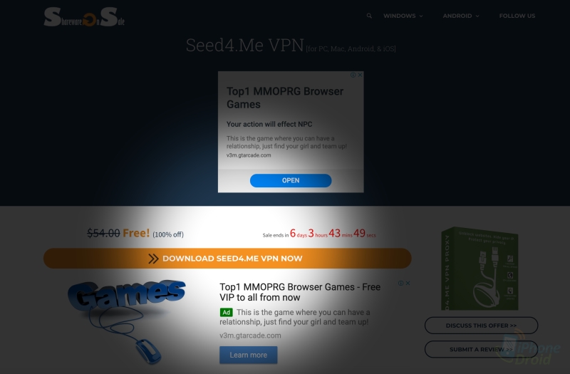 GET Free Seed4.Me VPN 1 year