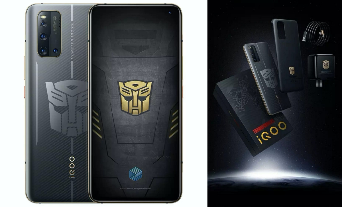 iQOO 3 5G Transformers Limited Edition