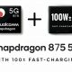 Snapdragon 875 will 100W fast charging
