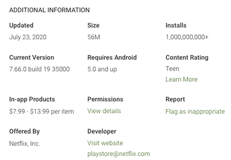 netflix client googleplay store netflix client googleplay store