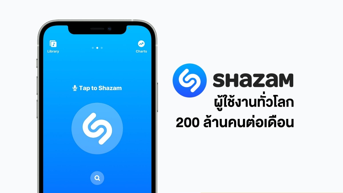 Apple's Shazam app crosses 200 million monthly active users
