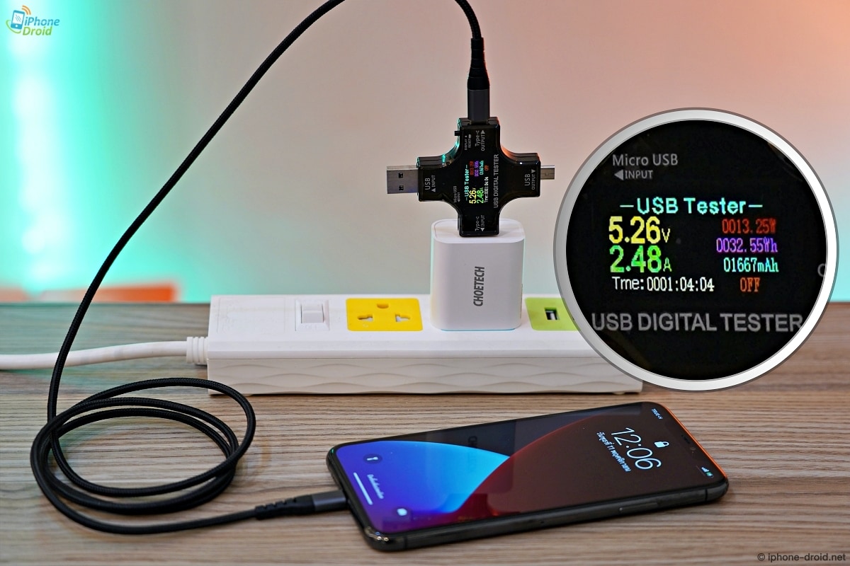 Choetech 20W USB-C PD Charger for iPhone 12 Review