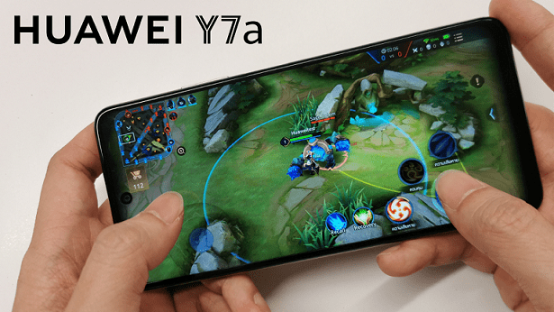 HUAWEI Y7a smartphone for gaming