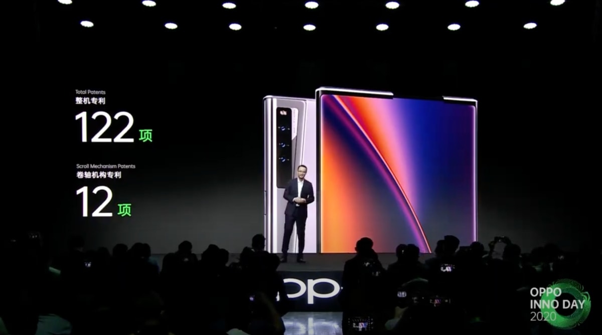 OPPO X 2021 Rollable Display Phone
