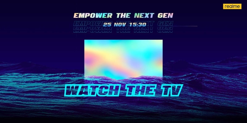 meet the realme Smart TV november 25th