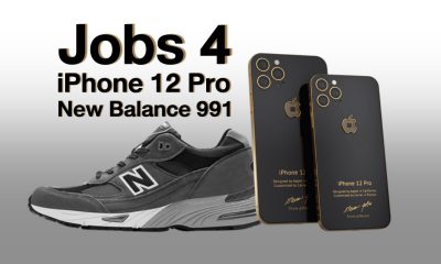 iPhone 12 Pro Jobs 4 and New Balance 991 Jobs