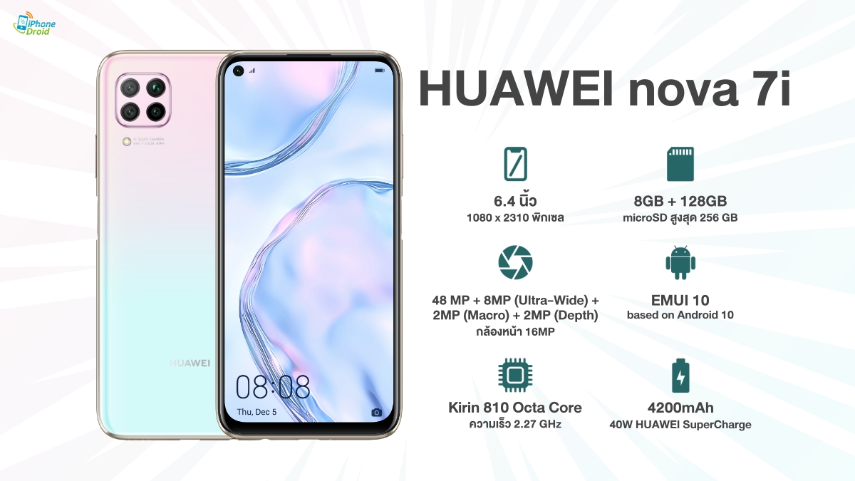 AIS Hot Deal More Huawei nova 7i and Y7a