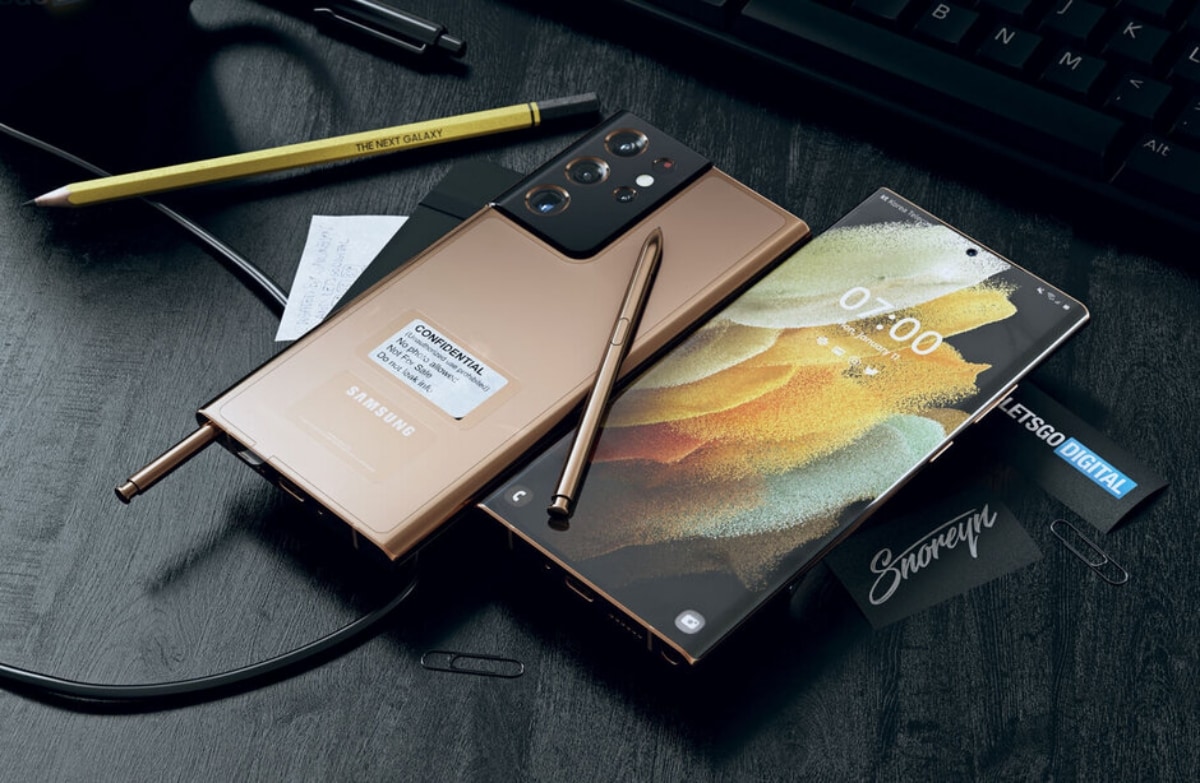 Samsung Galaxy Note 21 Ultra 5G Concept