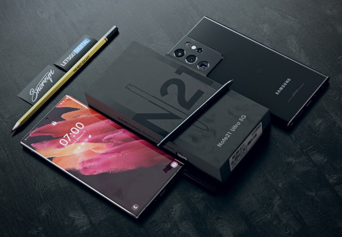 Samsung Galaxy Note 21 Ultra 5G Concept