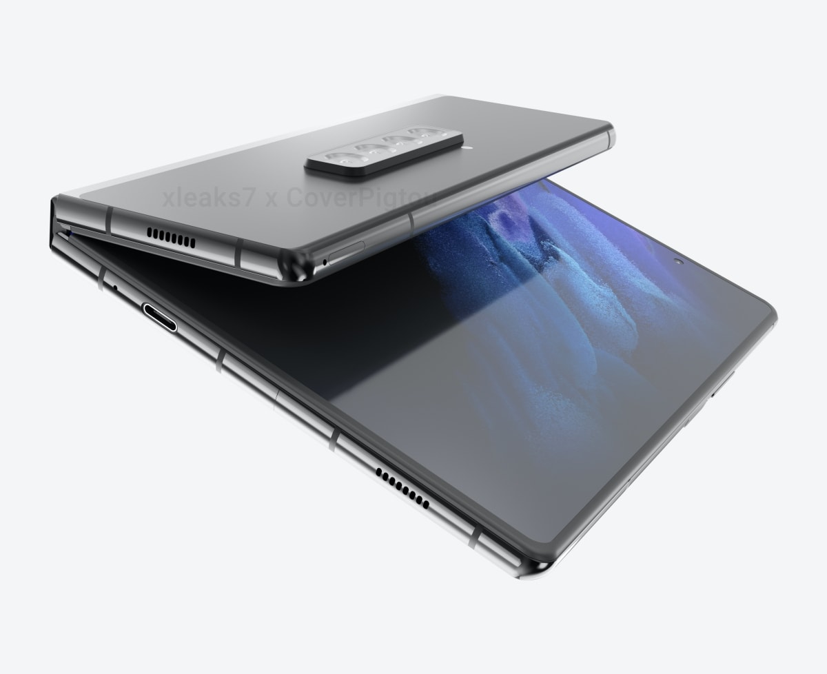 Samsung Galaxy Z Fold 3 Tri Fold Bottom