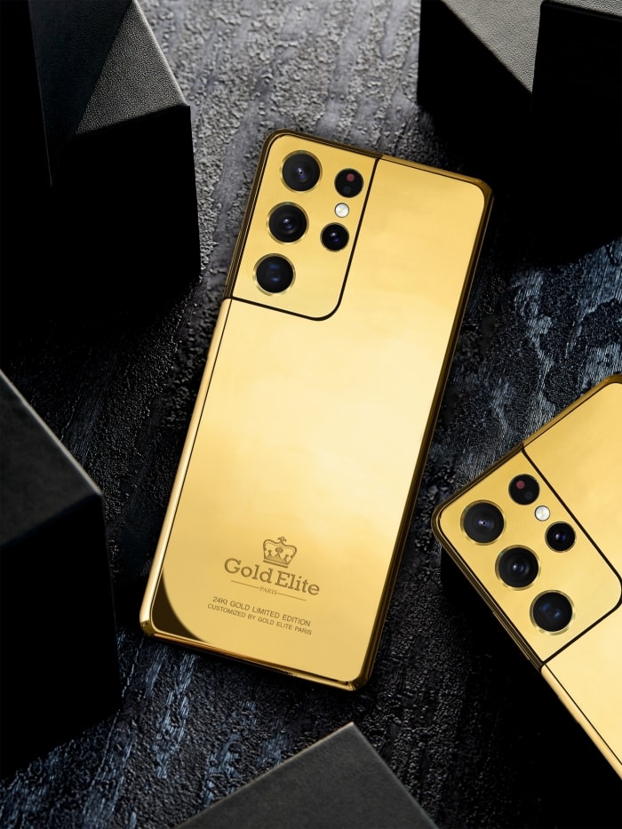 Gold Elite Galaxy S21 Ultra 5G 24KT Gold