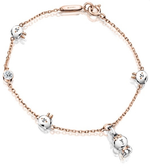 JUBILEE DIAMOND BUDDY BRACELET: CHOCO & CONY