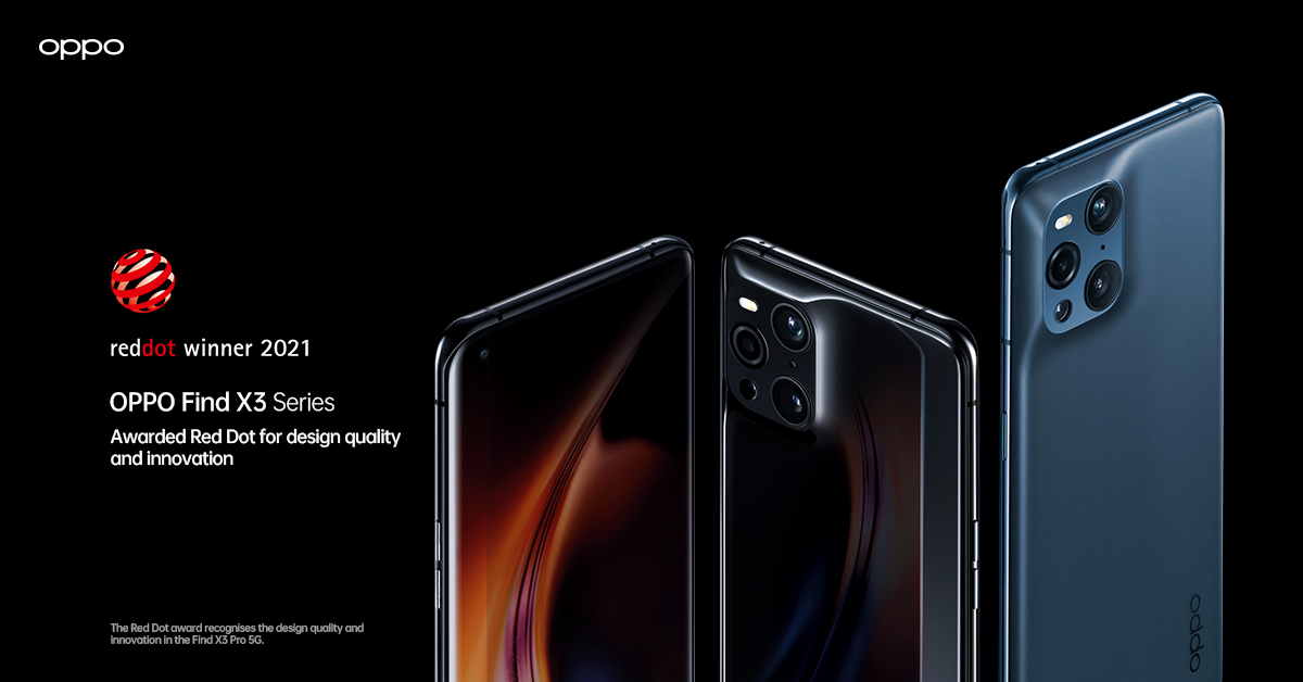 OPPO Find X3 Pro 5G Red Dot Award