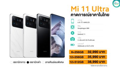 Expected price of Mi 11 Ultra in Thailand Featured Image
