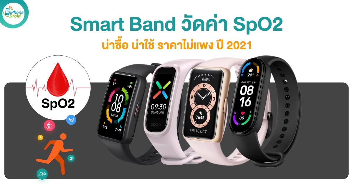 New Smart Band with SpO2 in 2021