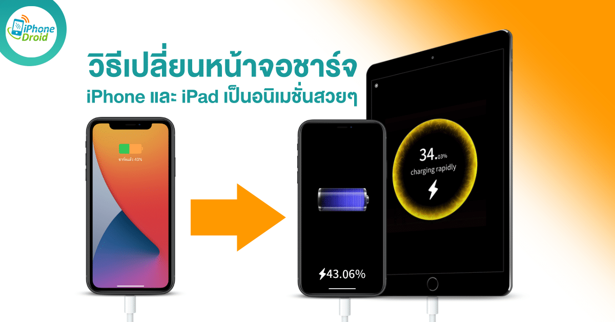 iPhone และ iPad เป็นอนิเมชั่นสวยๆ