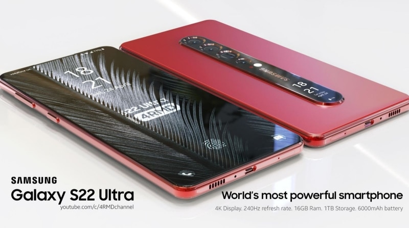 Samsung Galaxy S22 Ultra Concept