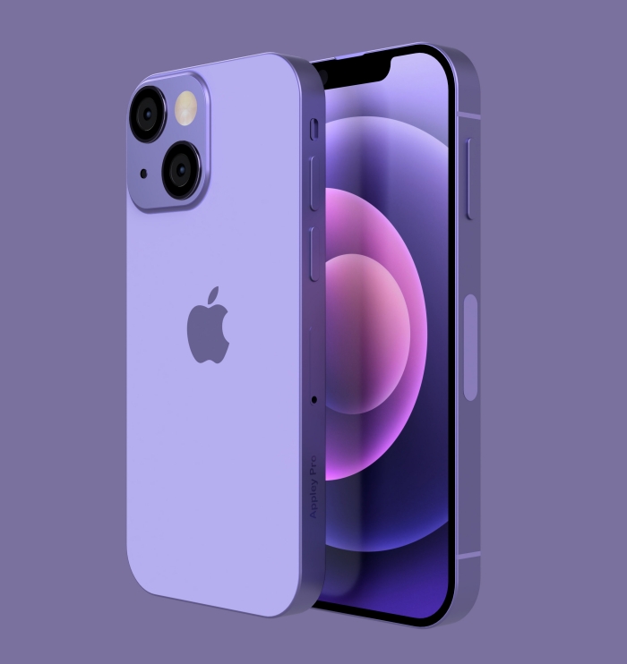 iPhone 13 Purple Concept