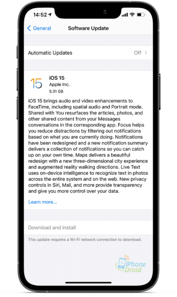 iOS 15 มีอะไรใหม่