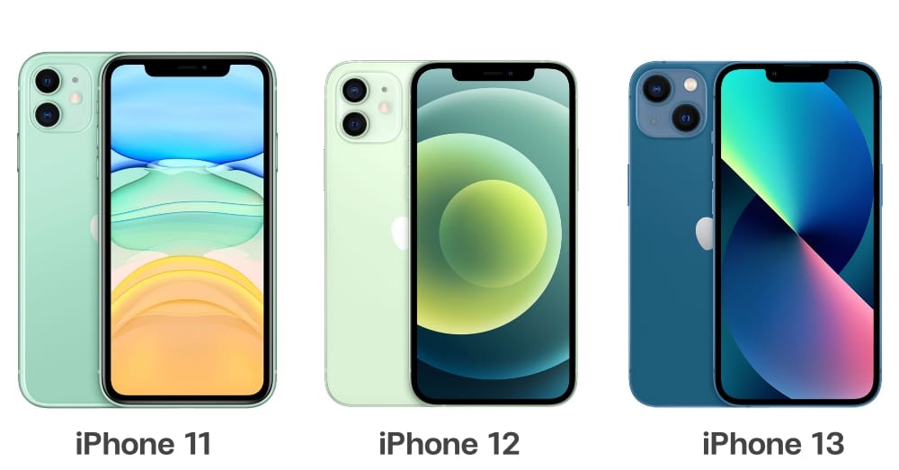 เปรียบเทียบ iPhone 11, iPhone 12 และ iPhone 13