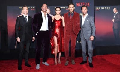 World Premiere Of Netflix's "Red Notice"