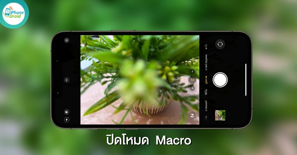 iPhone 13 Pro gets Macro mode toggle in Camera app