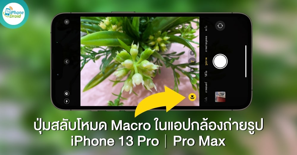 iPhone 13 Pro gets Macro mode toggle in Camera app