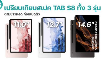 Samsung Galaxy Tab S8 vs Tab S8+ vs Tab S8 Ultra