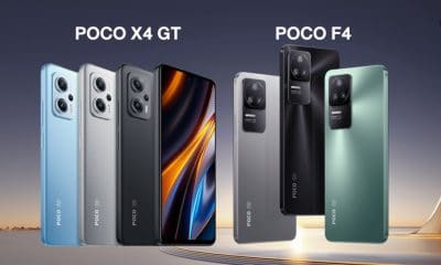 Poco X4 GT and Poco F4