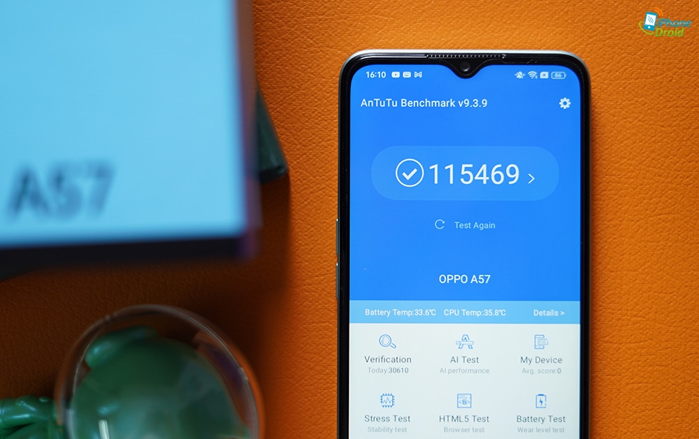 รีวิว OPPO A57