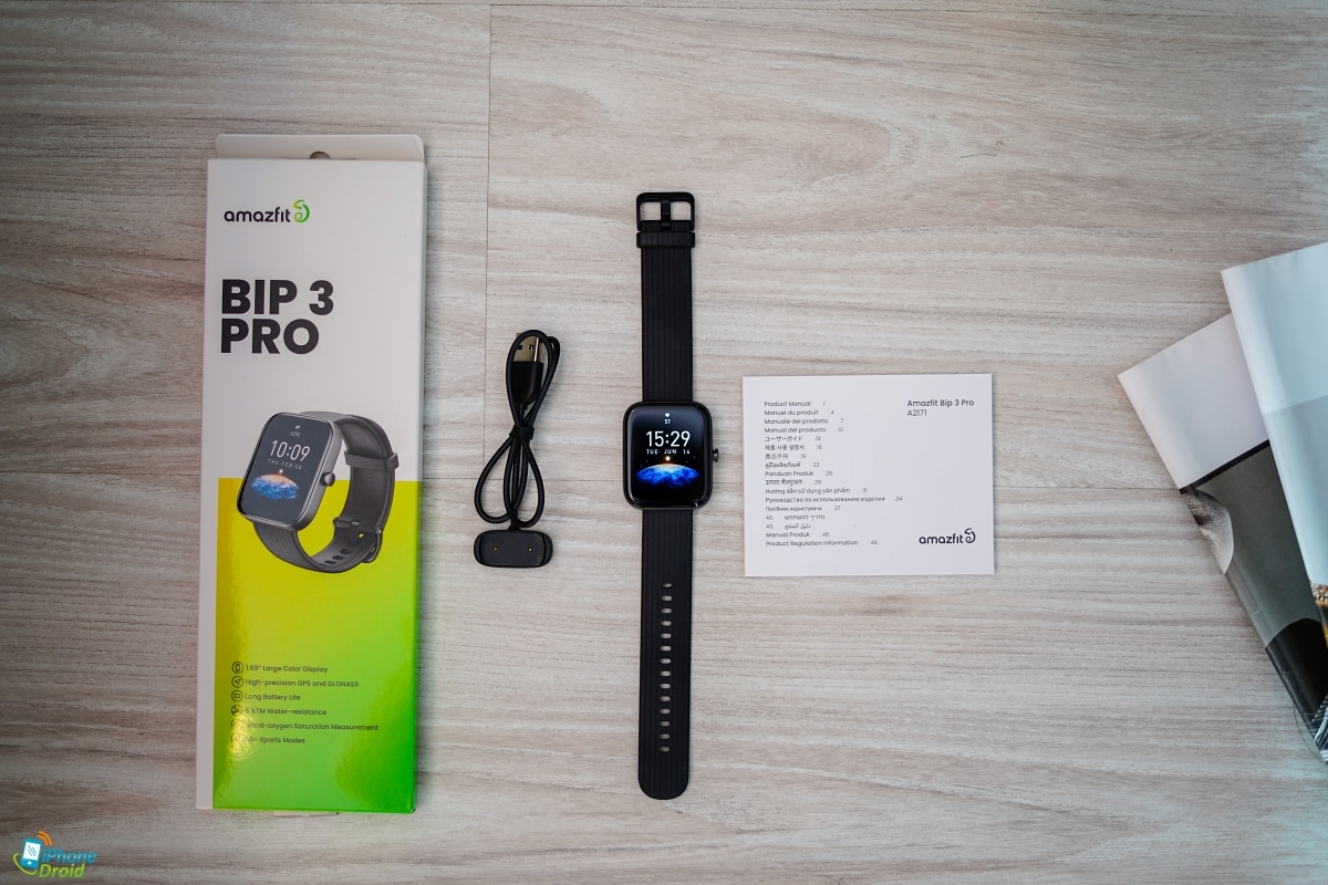 Review of Amazfit BIP 3 Pro, smart watch, full features, battery