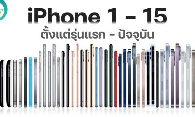 iPhone 1 - 15 Evolution Timeline