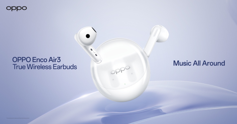 เปิดตัว OPPO Enco Air3 หูฟังไร้สายรุ่นล่าสุด