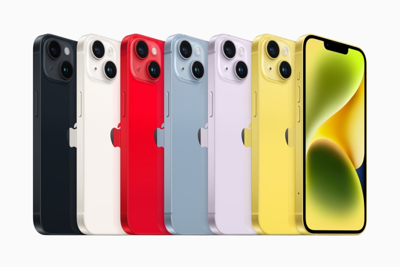 New iPhone 14 and iPhone 14 Plus Yellow 2