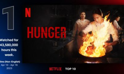 HUNGER Top 1 Netflix Global Chart