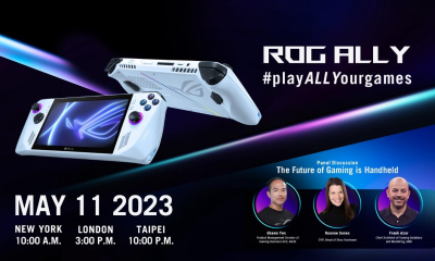 ROG announces the ROG Ally, the first Windows 11 handheld gaming console.