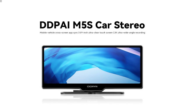 DDPAI เปิดตัว M5S Car Stereo