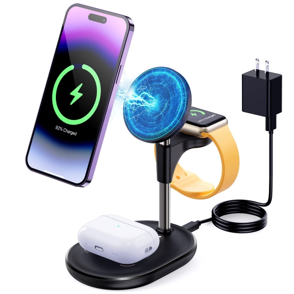 LOKIISKI 3 in 1 Wireless Charging Station